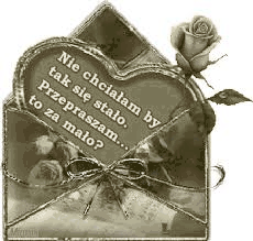 List z różą i przeprosinami